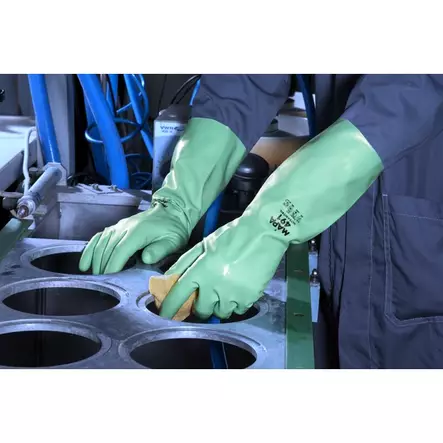 Mapa Ultranitril käsine koko 10-10,5 Cat III - Nitriilikäsineet - Mapa-491-10 - 2