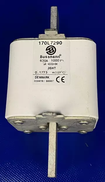 NH3SHT 630A 1000V aR Erik.nop.kahvavaroke - Erikoisnopeat NH kahvasulakkeet veitsiki - 170L7290 - 1