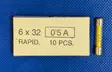 6,3*32 mm 0,5A 250V F Lasiputkisulake - Lasiputkisulakkeet 6,3x32mm nopeat (F) j - 503050 - 1