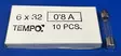 6,3*32 mm 0,8A 250V T Lasiputkisulake - Lasiputkisulakkeet 6,3x32mm nopeat (F) j - 3021384-6330080 - 2