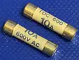 Putkisulake Bussmann TDC-600-10 10A 600Vac 6,3x25,4mm BS1362 - British Standard sulakkeet (BS) - TDC-600-10 - 1