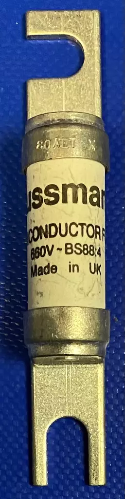 BS88 80A 660V Erikoisvarokkeet 80mm kiinnitys - British Standard sulakkeet (BS) - AET80 - 1