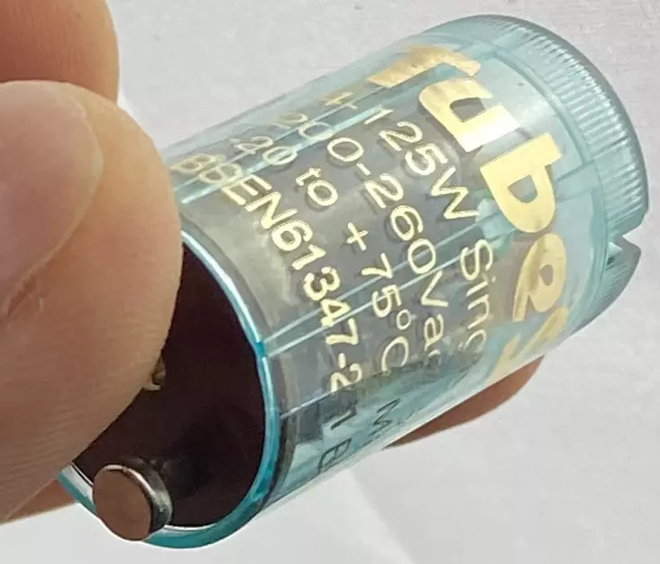 Elektroninen loisteputki sytytin Tubasaver TS6+ 4-125W 240Vac TUBESAVER TS6+ loisteputkien elektroninen turva- ja säästösytytin. - Loisteputkien sytyttimet - 4047160 - 1