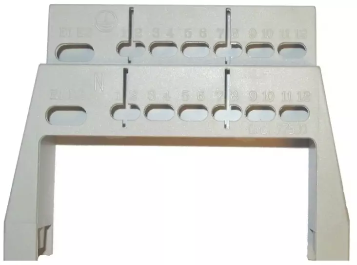 PE- / N-Kiskojen kannake IP55 ECOLOGY koteloille - Tarvikkeet NEO Series IP65 koteloille - 77530 - 1