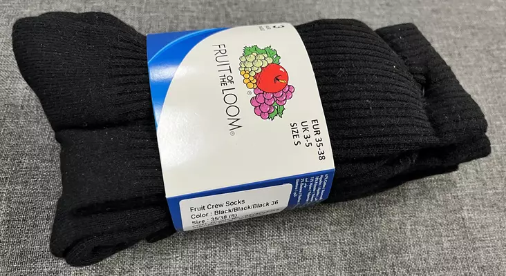 Tennissukka / urheilusukka (3-paria) - Urheilusukat - 7600 - 2