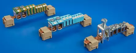 KUB 3 Cu-kisko 30mm² 3x10x1000mm ECS-MK-BASIC - ECS-MK-Basic tuppiloliitinkiskot BK ja I - 1901564-1901391 - 4