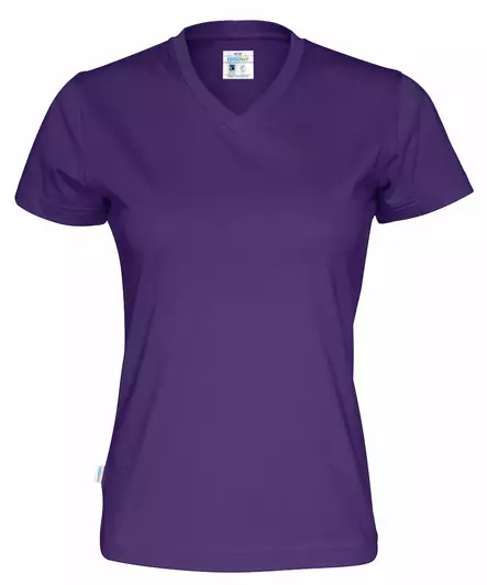 T-Shirt V-Neck Lady (GOTS) - V-aukolliset T-paidat - 141021 - 2