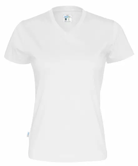 T-Shirt V-Neck Lady (GOTS) - V-aukolliset T-paidat - 141021 - 1
