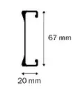 Wibe liukueste WTB GS 1 - Wibe / W.steps turvatikkaat ja tarvikkee - WIBE-810131 - 2