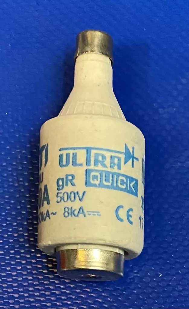 Erikoisnopea tulppasulake DII 6A 500V gR Silized - Erikoisnopeat tulppasulakkeet E27 / DII  - 3021171 - 1