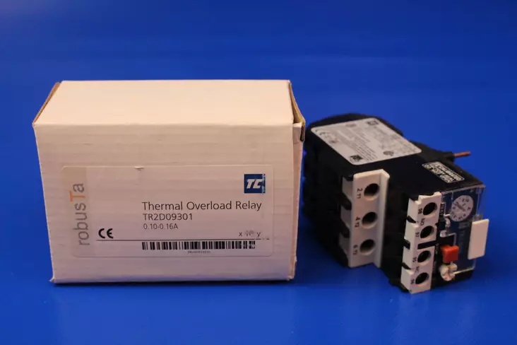 Kontaktorin lämpörele 0.10-0.16A - Kontaktorien apukoskettimet ja pneum.aja - TR2D09301 - 1