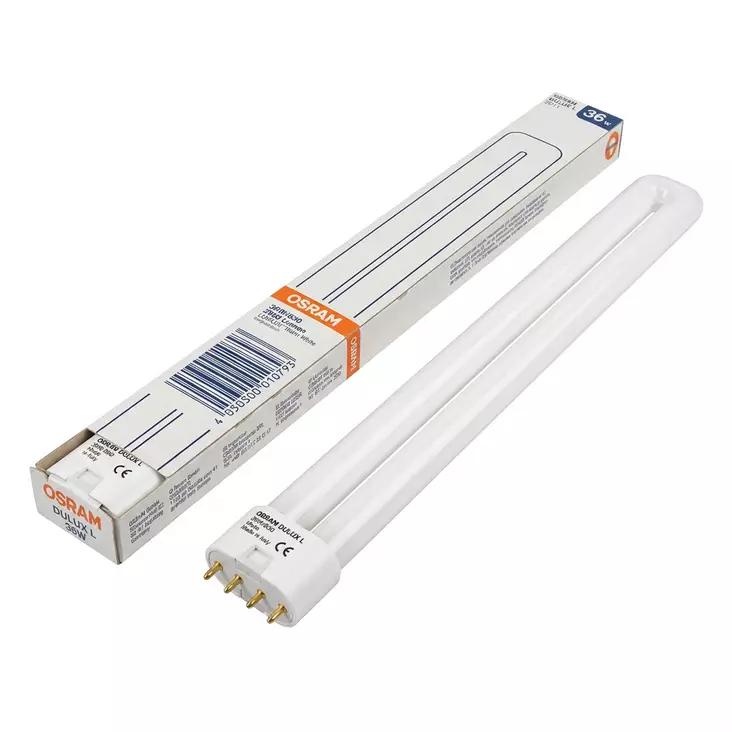 Pienoisloisteputki 36W OSRAM Dulux L 2900 lm 4-nastaa - Pienoisloisteputket - PLC36W-830_2G11 - 2