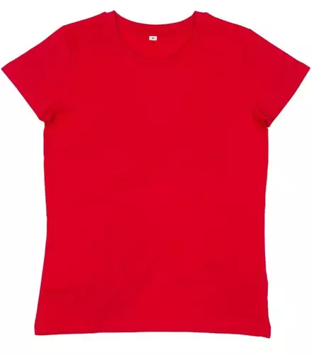 Essential Organic Naisten T-Paita - Naisten O-aukolliset T-paidat - M02 - 1