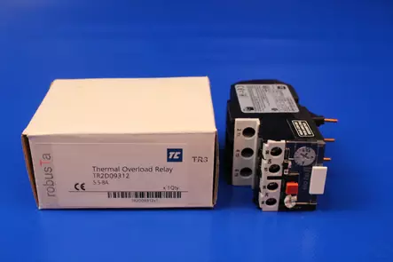 Kontaktorin lämpörele 5.5 - 8A - Kontaktorien apukoskettimet ja pneum.aja - TR2D09312 - 1