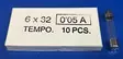 6,3*32mm 50mA 250V T Lasiputkisulake - Lasiputkisulakkeet 6,3x32mm nopeat (F) j - 534002 - 1