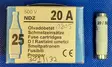 DI 20A nopea 500V Tulppasulake Diazed E16 - Diazed tulppasulakkeet DI / E16 ja DIV / - 3021132 - 1
