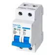Johdonsuoja-autom. 2-nap. B-2A 6kA - Johdonsuoja-automaatit 6kA - SB6L2B02 - 1