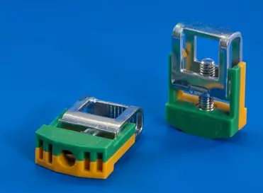 IBK10 PE-liitin Ke/Vi 10mm² DY-merkintä palat - ECS-MK-Basic tuppiloliitinkiskot BK ja I - 1901559-525382 - 1