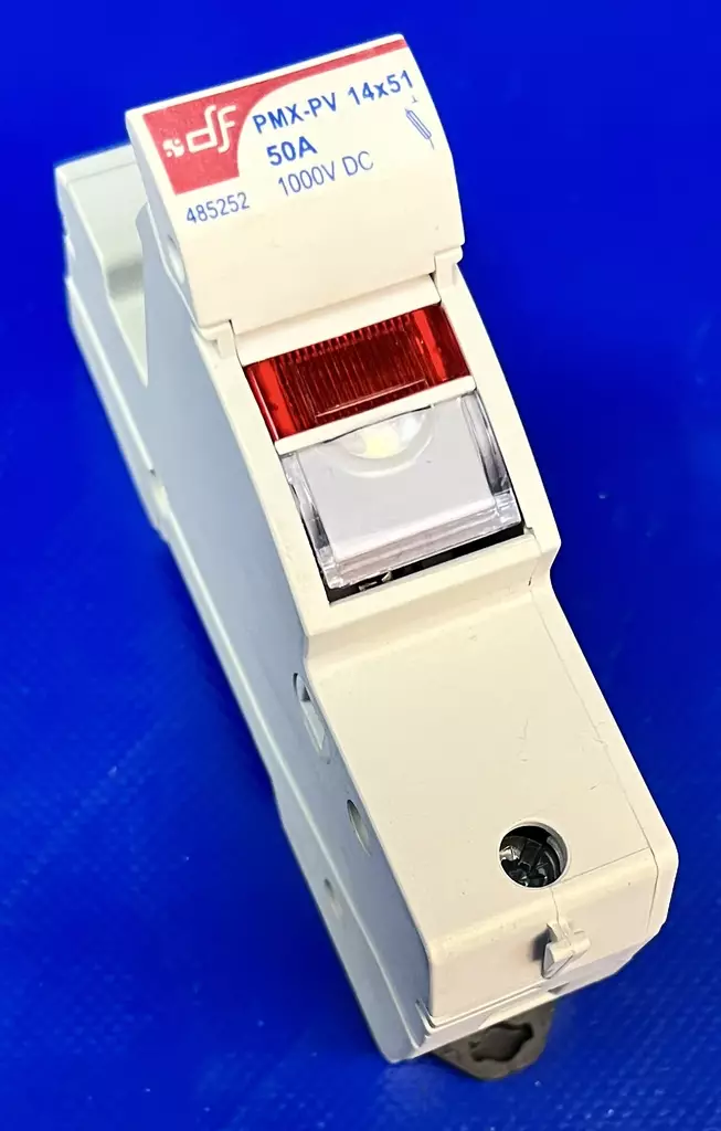 PMX-14 1-nap+ind Photovoltaic Putkivaroke-al. - Sulakepitimet 14x51mm sulakkeille - 485252 - 1