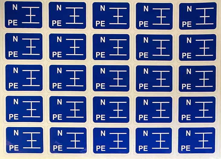 Tarra PEN iso 25kpl/ arkki - A4 4-väri Muotoonleikatut tarrat  - TARPEN2 - 1