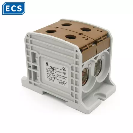 RKA-300 2-nap.ruskea Al/Cu-lliitin L~ Max. 520A - Al-/Cu-yleisliittimet - 1901662-08792033 - 1