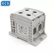RKA-300 2-nap.harmaa Al/Cu-lliitin L~ Max. 520A - Al-/Cu-yleisliittimet - 1901659-08792003 - 1