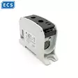 RKA-95 1-nap. Musta Al/Cu-lliitin L~ Max. 245A - Al-/Cu-yleisliittimet - 1901633-08751043 - 1