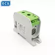 RKA-95 1-nap.Vihreä Al/Cu-lliitin PE Max. 245A - Al-/Cu-yleisliittimet - 1901631-08751023 - 1