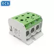 RKA-95 6-nap. vihreä Al/Cu-lliitin L~ Max. 245A - Al-/Cu-yleisliittimet - 8756023 - 1