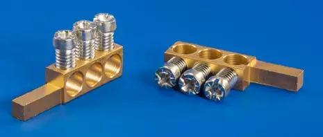 3-os. VVS-kytkinten N-napaliitin 1,5-16mm² piikki - Ruuviliitäntäiset N- ja PE-kiskot - 1901553 - 1