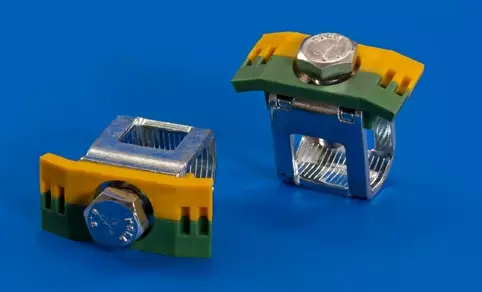 IBK35 PE-liitin Ke/Vi 35mm² DY-merkintä palat - ECS-MK-Basic tuppiloliitinkiskot BK ja I - 1901560-525383 - 1