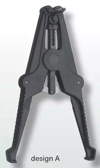 Neopren kumihylsyjen asennustyökalu Malli "A" Neopreenikumihylsyn max.ø 15mm - Neopreenikumihylsyt - 10063 - 1