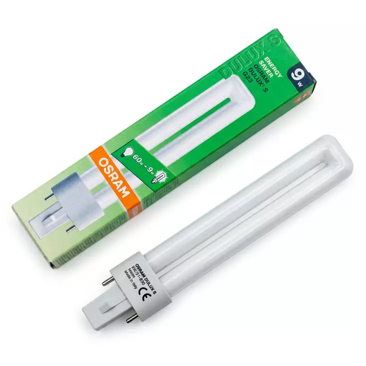 Pienoisloisteputki 11W Osram Dulux 900 lm - Pienoisloisteputket - PLC11WG23 - 2