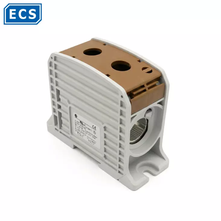 RKA-300 1-nap.ruskea Al/Cu-lliitin L~ Max. 520A - Al-/Cu-yleisliittimet - 1901656-08791033 - 1