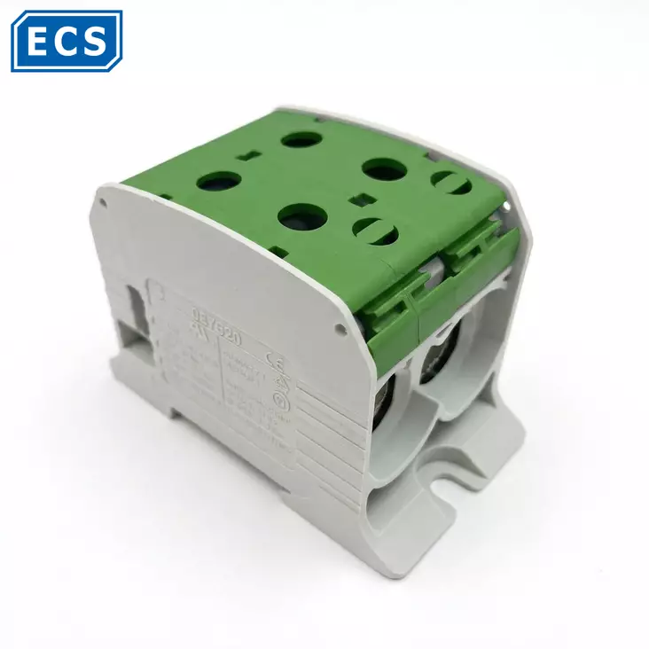 RKA-95 2-nap.Vihreä Al/Cu-lliitin PE Max. 245A - Al-/Cu-yleisliittimet - 1901637-08752023 - 1