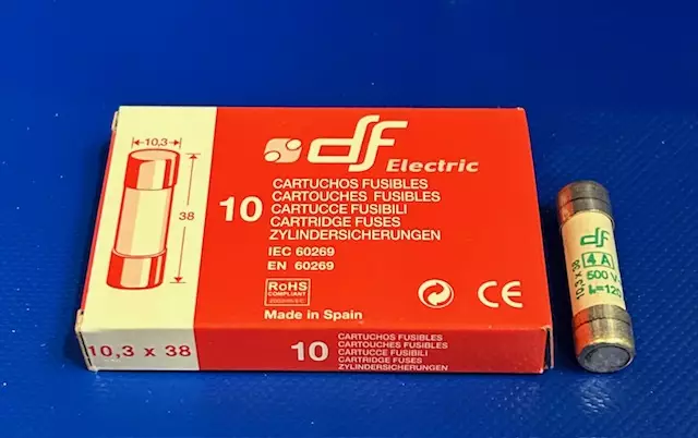 10*38 mm 4A 500V aM Putkivaroke - Keraamiset putkisulakkeet aM - 3121412-440004 - 1