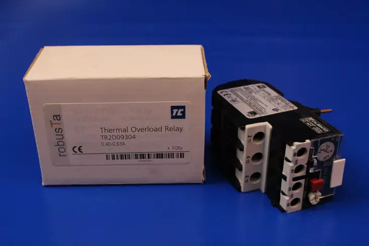 Kontaktorin lämpörele 0.4-0.63A - Kontaktorien apukoskettimet ja pneum.aja - TR2D09304 - 1