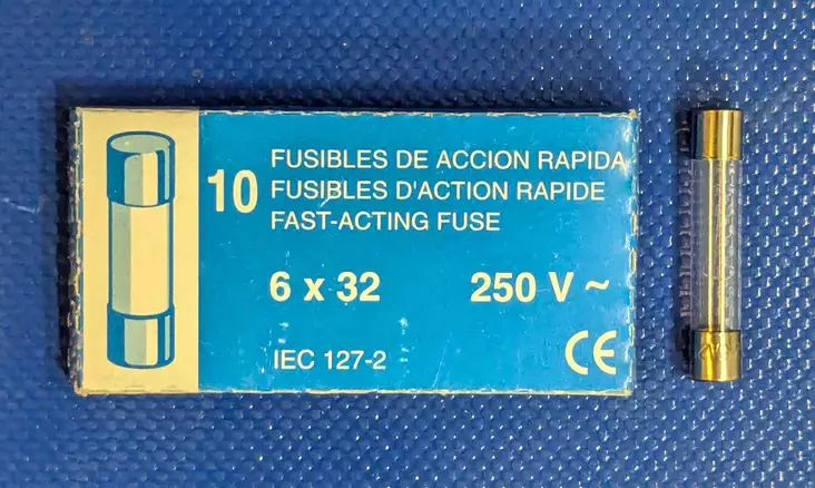 6,3*32 mm 0,25A 250V F Lasiputkisulake - Lasiputkisulakkeet 6,3x32mm nopeat (F) j - 3021354-6030025 - 1