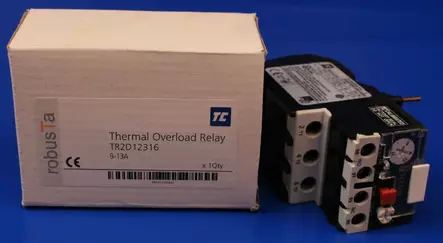 Kontaktorin lämpörele 9-13A - Kontaktorien apukoskettimet ja pneum.aja - TR2D12316 - 1