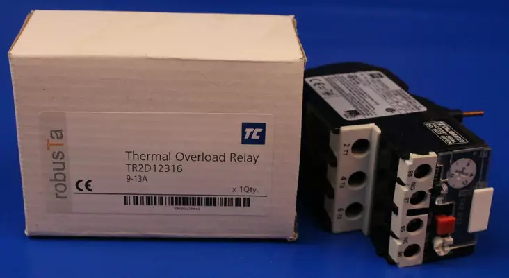 Kontaktorin lämpörele 9-13A - Kontaktorien apukoskettimet ja pneum.aja - TR2D12316 - 1