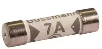 Keraaminen putkisulake BS1362, 7A 250Vac 6,4x25,4mm - British Standard sulakkeet (BS) - TDC-180-7 - 1
