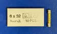 6,3*32 mm 0,16A 250V F Lasiputkisulake - Lasiputkisulakkeet 6,3x32mm nopeat (F) j - 504008 - 1