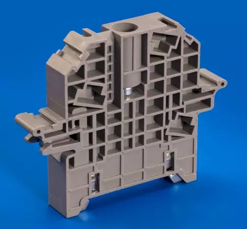 KD6A 3*(3*10mm) Harm. sinet. päätypur & kiskokan - Ruuviliitäntäiset 2-kiskoiset N- ja PE-k - 1901568-495109 - 1