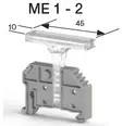 ME 1-2 Rivimerkkauspidike KD4 päätypuristimille - Riviliitintarvikkeet - 49613A - 1