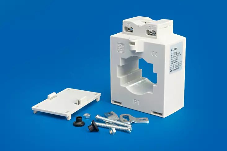 RI-CT080 250/5A lk 0,5 2,5VA - Reikävirtamuuntajat lk 0,5 - RICT08002505A - 1