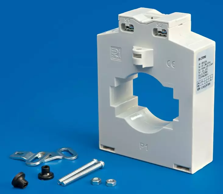 RI-CT090 400/5A lk 0,5 3,75VA - Reikävirtamuuntajat lk 0,5 - RICT09004005A - 1