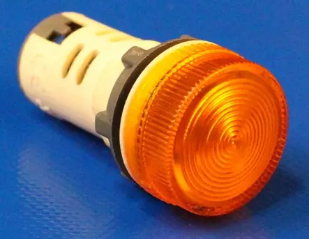 LED-merkkilamppu 22mm Oranssi 110Vdc - 22mm LED-merkkivalot 110Vdc - RCB7IVL75110Vdc - 1