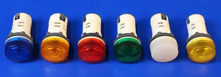 LED-merkkilamppu 22mm Punainen 110Vac - 22mm LED-merkkivalot 110Vac - RCB7IVL74110Vac - 2