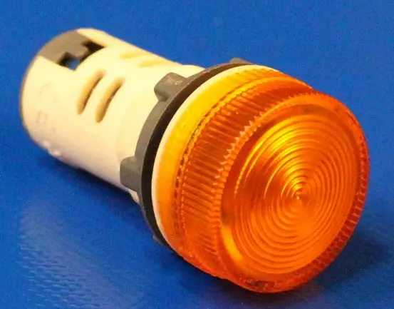 LED-merkkilamppu 22mm Oranssi 12Vac/dc - 22mm LED-merkkivalot 12Vac/dc - RCB7IVL7512Vac-dc - 1