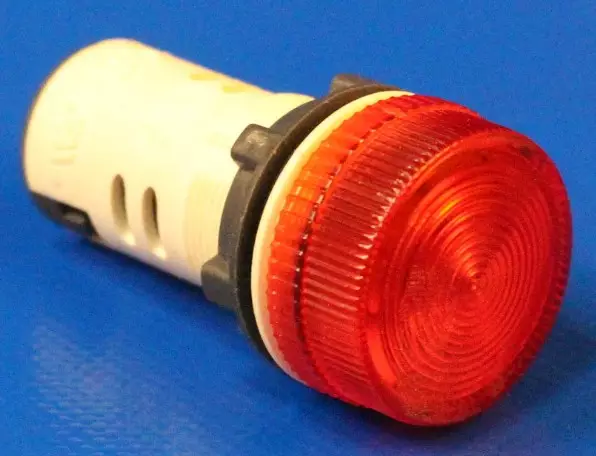 LED-merkkilamppu 22mm Punainen 220Vdc - 22mm LED-merkkivalot 220Vdc - RCB7IVL74220Vdc - 1